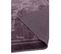 Tapis Moderne Raya Border En Polyester - Violet Aubergine - 160x230 Cm