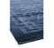 Tapis Moderne Raya Border En Polyester - Bleu - 160x230 Cm