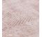 Tapis De Salon Laize En Viscose - Rose - 120x170 Cm