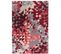 Tapis De Salon Mysteria En Laine - Rose Rouge - 120x170 Cm