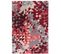 Tapis De Salon Mysteria En Laine - Rose Rouge - 160x230 Cm