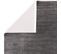 Tapis De Salon Zuka Plain En Polypropylène - Noir - 160x230 Cm