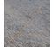 Tapis De Salon Blueberry En Jute - Bleu - 120x170 Cm