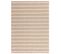 Tapis Moderne Strippy En Coton - Blanc - 160x230 Cm