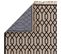 Tapis Moderne Torsy En Coton - Noir - 120x170 Cm