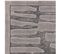 Tapis De Salon Rift En Polyester - Gris Anthracite - 200x290 Cm