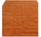 Tapis De Salon Zema En Laine - Orange - 120x170 Cm