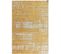 Tapis De Salon Baus En Polyester - Jaune - 120x170 Cm