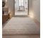 Tapis De Salon Yana En Laine - Beige Foncé - 200x290 Cm