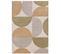 Tapis De Salon Curvo En Polypropylène - Beige - 200x290 Cm