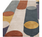 Tapis De Salon Moderne Et Design Cody En Polyester - Multicolore - 120x170 Cm