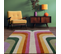 Tapis De Salon Moderne Style Rétro Tippy En Polyester - Multicolore - 160x230 Cm