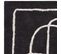 Tapis De Salon Moderne En Laine Eternity En Laine - Noir - 200x300 Cm