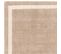 Tapis De Salon Moderne En Laine Bila En Laine - Beige - 120x170 Cm