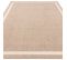 Tapis De Salon Moderne En Laine Bila En Laine - Beige - 120x170 Cm