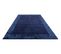 Tapis Moderne En Laine Fait Main Tosca En Laine - Bleu - 80x150 Cm