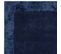 Tapis Moderne En Laine Fait Main Tosca En Laine - Bleu - 80x150 Cm