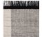 Tapis Moderne En Laine Tissé Main Elysium En Laine - Noir - 120x170 Cm