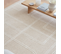 Tapis De Salon Pure Laine Linea En Laine - Beige - 120x170 Cm