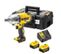 Boulonneuse à Chocs 18v Xr + 2 Batteries 5 Ah + Chargeur En Coffret T-stak - Dewalt - Dcf899p2-qw