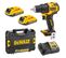 Perceuse-visseuse 18v Xr Brushless + 2 Batteries 2ah + Chargeur + Coffret Tstak - Dewalt - Dcd708d2t