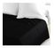 Drap Plat 100% Coton 57 Fils Couleurs - Noir, Matière - 100% Coton, Tailles - 240 X 300 Cm