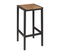 Tabouret Carré De Bar - Hauteur 75 cm - Lot De 2 -