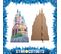 Figurine En Carton Château Princesse Disney H 175 Cm