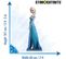 Figurine En Carton Elsa De Profil Avec Robe Bleue La Reine Des Neiges Disney -haut 155 Cm