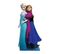 Figurine En Carton Elsa et Anna Dos à Dos La Reine Des Neiges Disney -haut 162 Cm