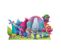 Figurine En Carton Les Trolls Groupe 8 Personnages Hauteur 81 Cm