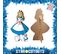 Figurine En Carton Alice Au Pays Des Merveilles Vintage