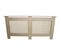 Cache Radiateur En Mdf Naturel De 172cm De Large