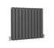 Radiateur Plat Gris Anthracite 60 Cm X 70 Cm