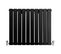 Radiateur Plat Noir Mat 60cm X 70cm