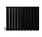 Radiateur Plat Noir Mat 60 Cm X 140 Cm