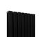 Radiateur Plat Noir Mat 160 Cm X 56 Cm