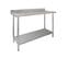 Table De Travail Pour Cuisine En Inox - 120 Cm