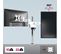 Dm351x3 We Support D'écran à Pince Blanc Pour Bureau - Rotatif - Vesa 75/100 - 2 Extensions