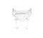 X4 Fauteuil Louis King Design Transparent Transparent