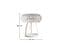 Lampe De Table Crystal 50cm  Doré