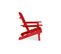 Chaise De Jardin Adirondack - Bois Bois Naturel