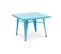 Table Pour Enfants Bistrot Metalix Design Industriel En Métal - Turquoise