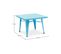 Table Pour Enfants Bistrot Metalix Design Industriel En Métal - Turquoise