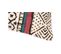 Coussin Carré Design Boho Bali, En Coton Housse + Remplissage - Blair Multicolore