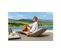 Chaise Longue De Piscine Design - Blanc Mat - Varo Blanc