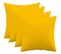 Lot De 4 Coussins En Velours - Housse Et Garnissage - Lenay Jaune Pâle