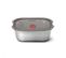 Lunch Box Acier Micro-ondable 900ml Argent