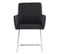 Chaise Lot De 2 Noir Pu