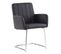 Chaise Lot De 2 Noir Pu